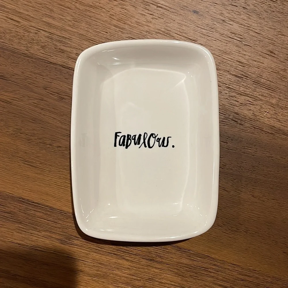 Rae Dunn Platter - Picture 2 of 4